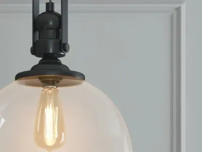 Hanging lamp LOFT HOUSE P-190 3D model