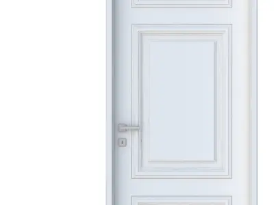Room Door Type 23 3D print model