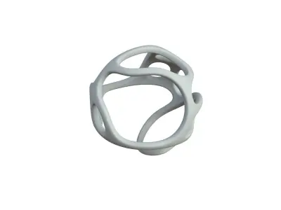 SciFi Cube Object No 23747 Low Poly Shape Texture