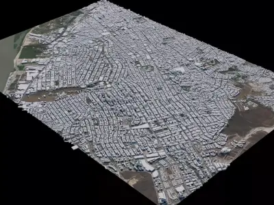Barranquilla - Colombia 3D model
