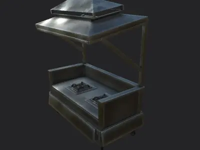 Cooking Burners 3D model