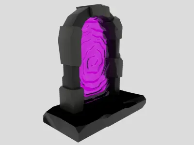 Magical Portal 3D model
