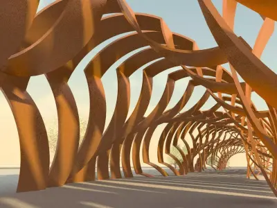 geometric mass revit Free low-poly 3D model