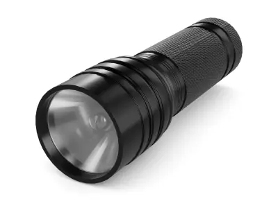 Portable light Low-poly 3D model get