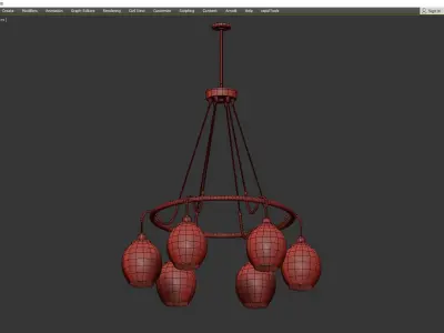 Quoizel Nostalgia Low-poly 3D model