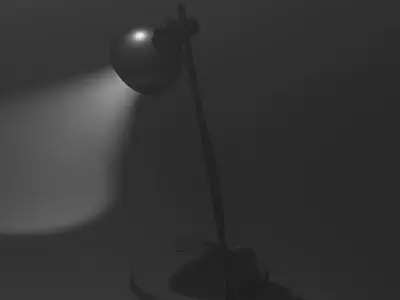 Desk Lamp Free 3D model