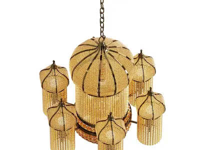 chandelier lighting 3D model