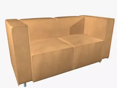 Modern sofa 2 3D model