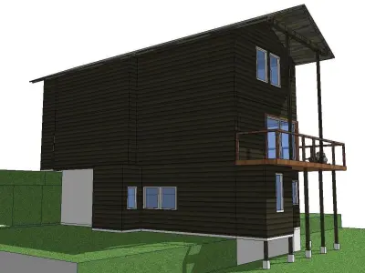 Creative Design-Holiday Cabin-076 3D model