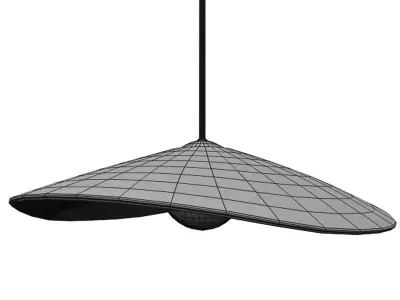 THE BOLA FELT LAMP 3D model