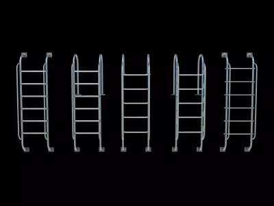 Pool Ladder 3D model
