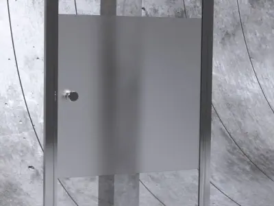 Glass Door  3D model