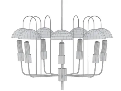 Rare Chandelier 3D model