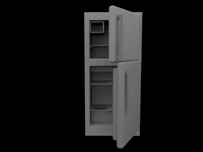 refrigerator model 3D model