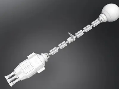 Discovery 1 scale model 3D print model