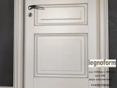 door Legnoform veneziana 3D model