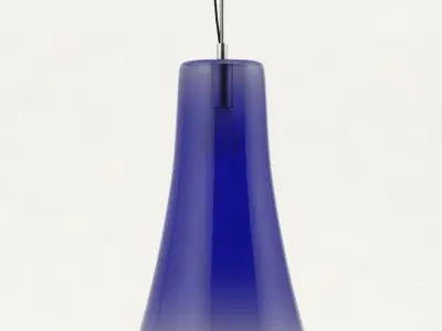 Bell Shaped Pendant Light 3D model