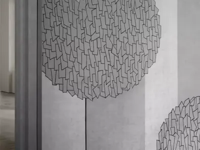 Geometric Paper Mural Texture Texture