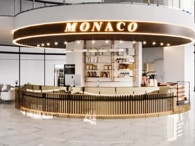 coffee shop modern 3D model