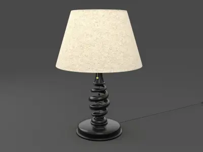 Rigged Lamp Model 3D model