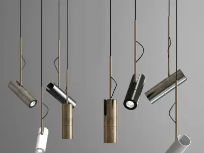 Hanging Modern Pendant Lights 3D model