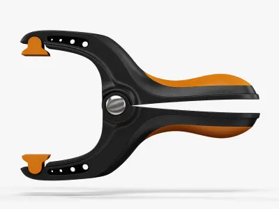 Montero clamp 3D model