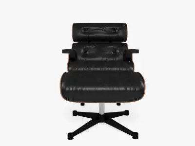 Chair lounge eames 3D model