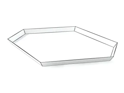 HAY Kaleido Tray 3D model
