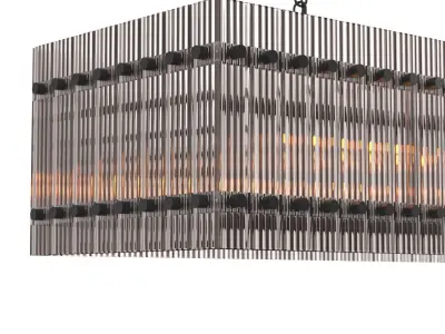 San Marco Rectangular Chandelier 54 in 3D model