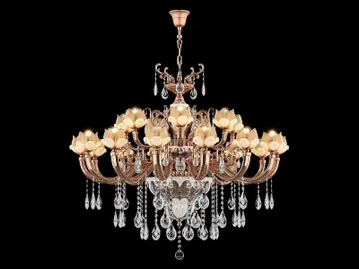 MD 6806-14-7 Osgona Chandelier 3D model