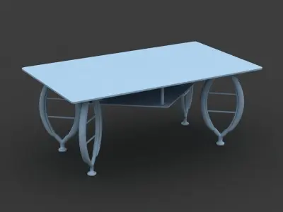 Center Table 3D model