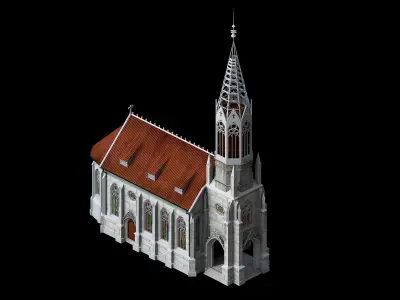 Heterogeneous - Building - Building 18 3D model