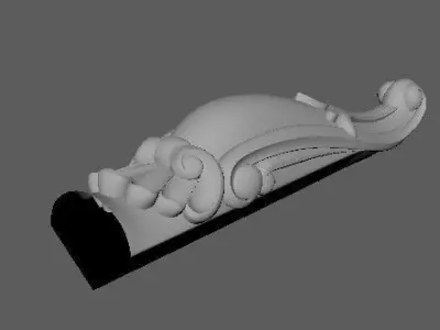 leg High quality 3d models for processing on a cnc machine 3D model 15