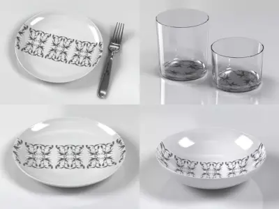 Table Manners 3D model