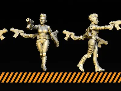 BadGirls  3D print model
