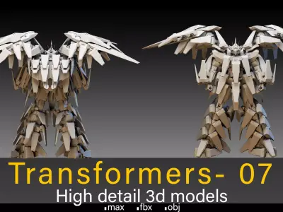 Transformers- 07- High detail 3d models 3D model