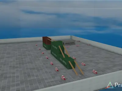 Level 2 3d environment  Free 3D model