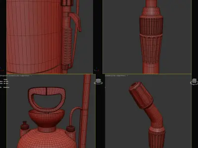 The Beetle sprayer 3D model