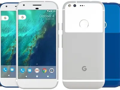 Google Pixel And XL 3D model