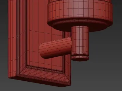 Henri Bathroom Light 3D model