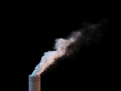 Chimney Smoke VDB 20s sequence 3D model