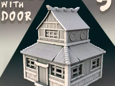 Japanese house  3D print model