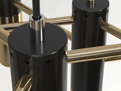 Lampatron IKE 13 lamps 3D model