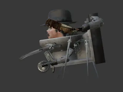 skibidi sword 3D model