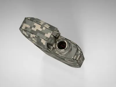 IQOS Camouflage PBR Low-poly 3D model