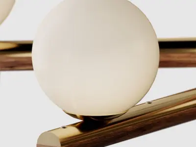 Tanner Chandelier 3D model