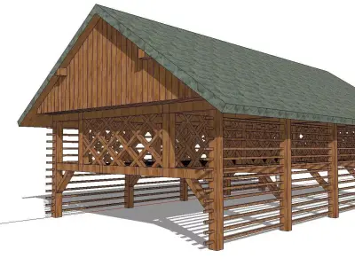 Creative Design-Holiday Cabin-0139 3D model