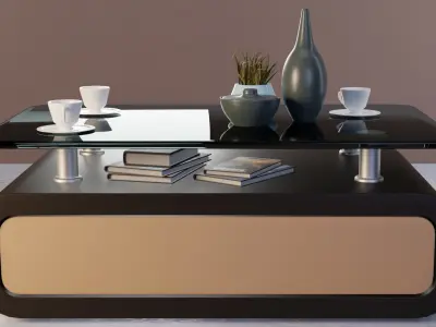 Coffee Table PART6 3D model