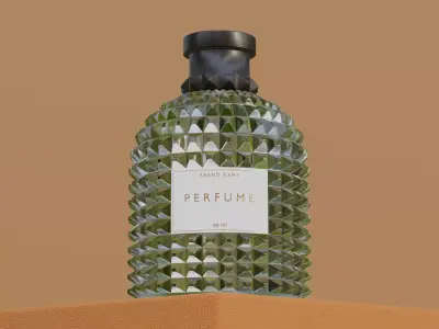 PERFUME MODELING AND LIGHTING SET 3D model 005 3D model