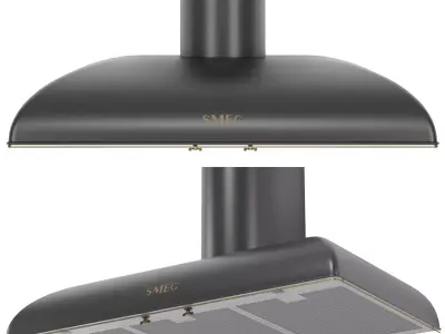 SMEG kitchen appliance collection 3D model